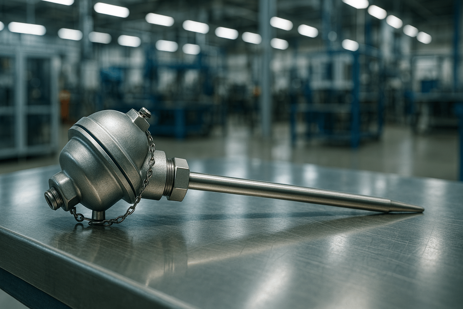 sonde de température à usage industriel