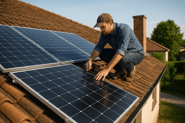 &Eacute;nergie solaire : guide complet 2026 &mdash; Fonctionnement, installation, rentabilit&eacute; et aides
