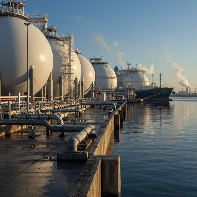 Gaz naturel liquefié : pourquoi ce gaz qui traverse les océans peut faire varier votre facture cet hiver ?