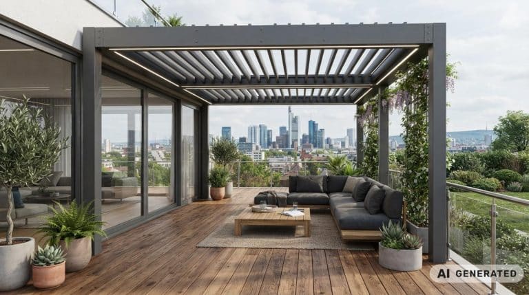 Pergola bioclimatique : combien peut-on vraiment économiser en été grâce à elle ?